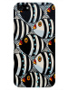 B & W Fishes 1 iPhone 4 (Tough Case)